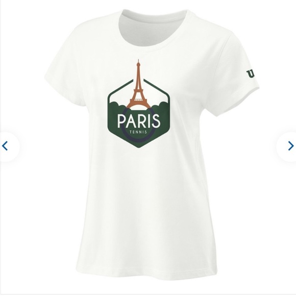 Wilson Tops - Wilson Womens Paris Tech T-shirt (Brand New)